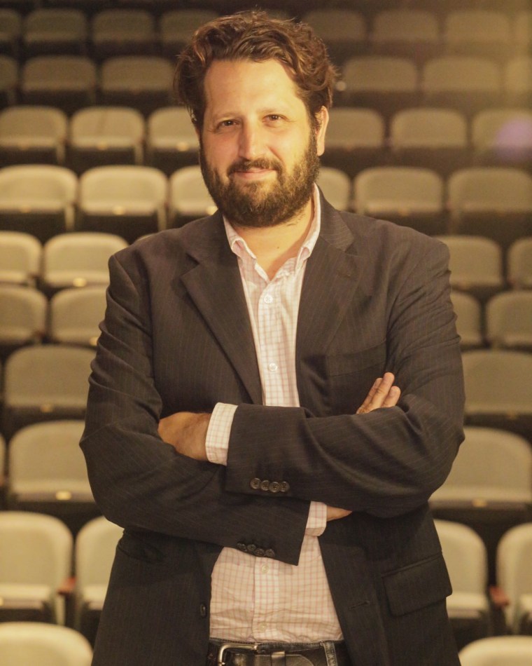 Michel Hausmann, Venezuelan-born theater director and producer.